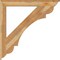 Ekena Millwork Olympic Traditional Rough Sawn Bracket, Western Red Cedar, 4"W x 40"D x 40"H BKT04X40X40OLY01RWR - alternate 4